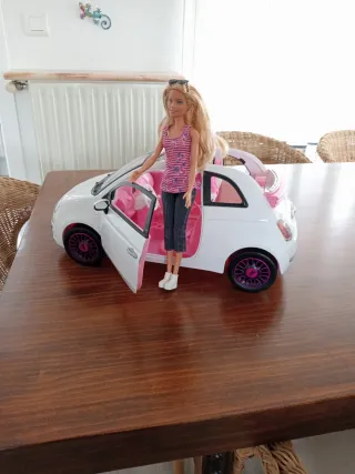 Coche Barbie con Muñeca
