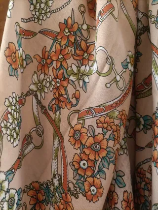 Sciarpa/scialle fantasia floreale