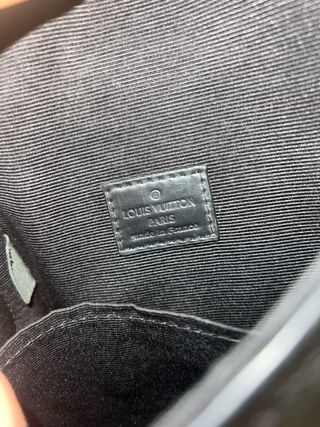 Bolso Louis Vuitton takeoff pouch - Negro/Gris