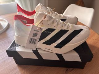 Adidas Adios Pro 4 - Blancas y Rojas