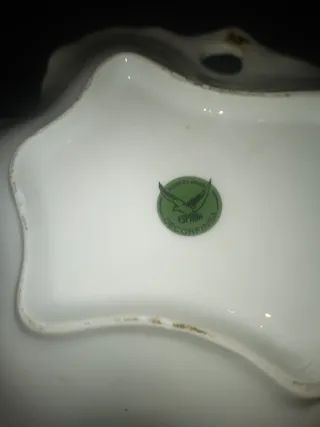 Plato porcelana Decorfinsa oro