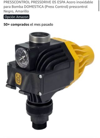 Control Presión Bomba ESPA PRESSDRIVE 05