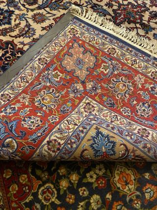 Tappeto Persiano Isfahan 200x300 Cotone-Lana