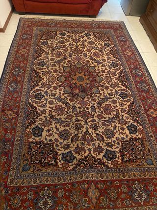 Tappeto Persiano Isfahan 200x300 Cotone-Lana