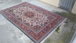 Tappeto Persiano Isfahan 200x300 Cotone-Lana