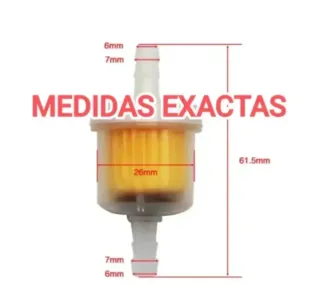 5 Filtros Gasolina para Moto, Quad, Pitbike.