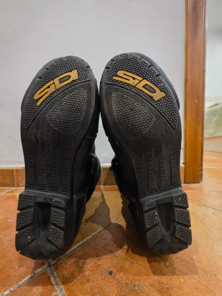 Botas Moto Sidi Gore-Tex Talla 42 Negras.