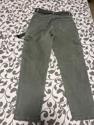 Pantalón cargo verde militar