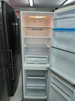 Nevera marca LG plateada 190/60cm clase A+ garanti