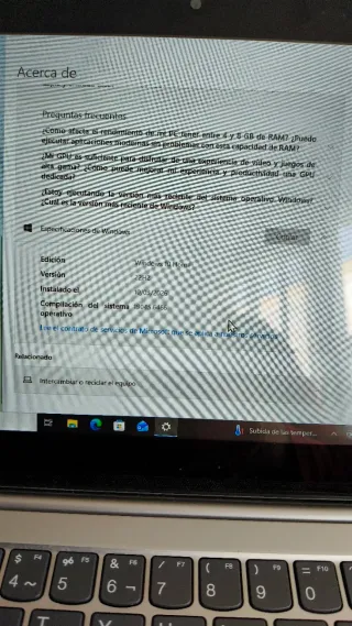 Lenovo Miix 320 2 en 1 Plata