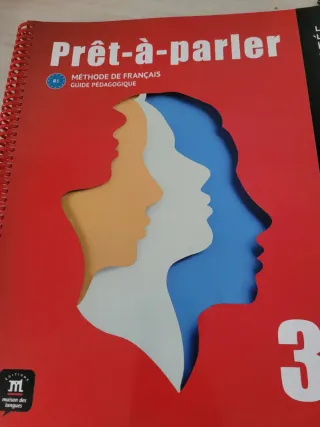 Pret a parler 3 libro del profesor Perfecto estado