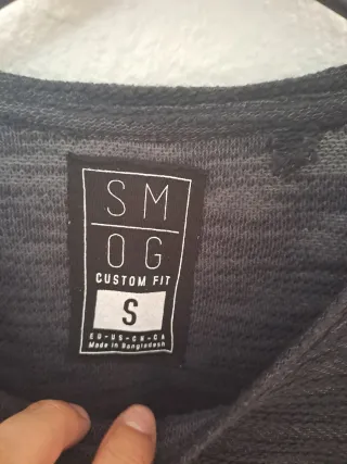 Jersey negro hombre talla S