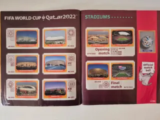 Álbum Panini Mundial Qatar 2022 Completo
