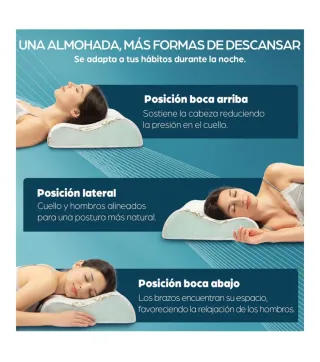 Almohada Cervical Viscoelástica Bamboo Leaf