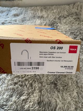 Grifo Cocina TEKA OS 200 Cromado