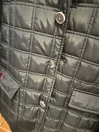 Chaqueta acolchada verde hombre