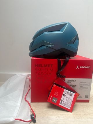 Casco Atomic Backland UL Gris Azul