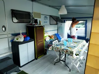 Caravana KNAUS SPORT 500 QDK tres ambientes 2010