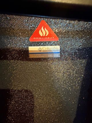 Forro Columbia Negro Talla XXL