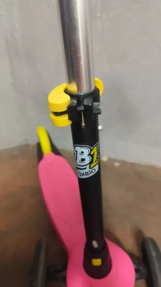 Patinete infantil Oxelo B1 3 ruedas rosa