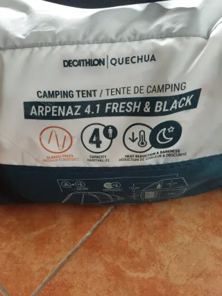 Tienda de campaña Decathlon Arpenaz 4.1