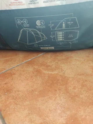 Tienda de campaña Decathlon Arpenaz 4.1