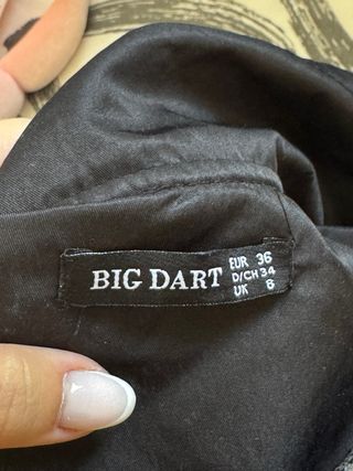 Gabardina larga negra