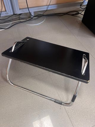 Reposapiés ergonómico madera y metal