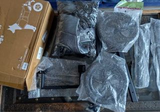 Sedia a rotelle per cani XXL