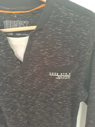 Jersey hombre manga larga talla S