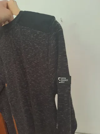 Jersey hombre manga larga talla S