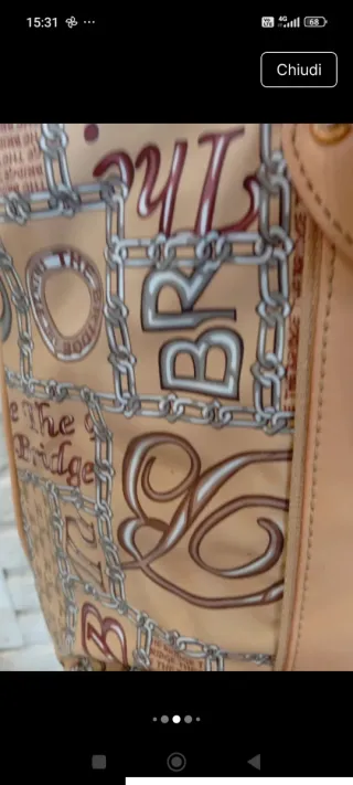 Borsa Tote The Bridge Originale Beige