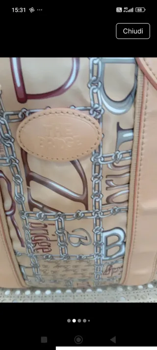 Borsa Tote The Bridge Originale Beige