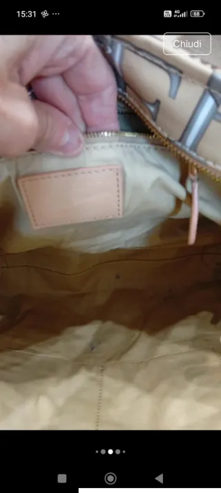 Borsa Tote The Bridge Originale Beige