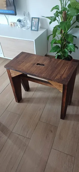 Banqueta de madera