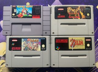 Juegos Super Nintendo: Wario Woods, Shaq Fu, Zelda