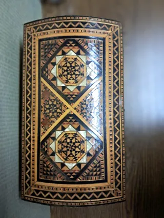 Baúl joyero marquetería Siria