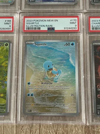 Lote Pokemon 151 PSA 9