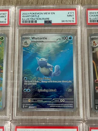 Lote Pokemon 151 PSA 9