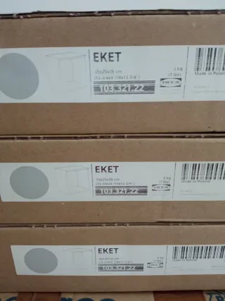 Mueble Cubo Ikea EKET Gris Nuevo Precintado