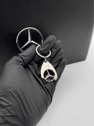 Llavero Cromado de Mercedes-Benz