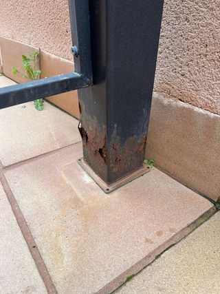 Pérgola metálica para reparar 4x3x2