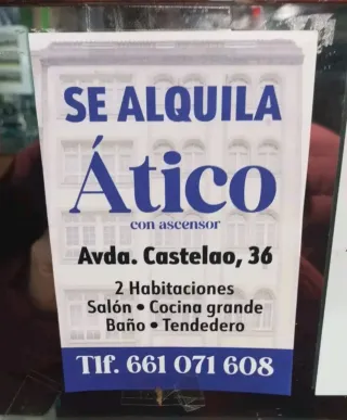 Alquiló Atico, EN CEDEIRA