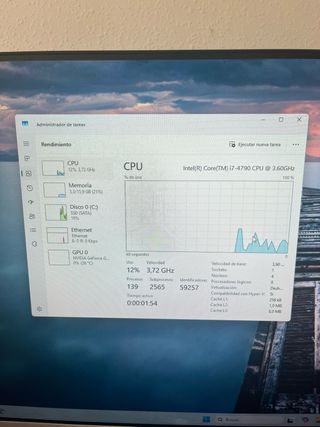 PC Gaming Blanco | I7 | Gtx 1650 | 16 gb ram