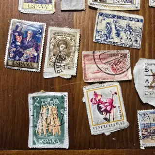 Lote sellos España y extranjeros