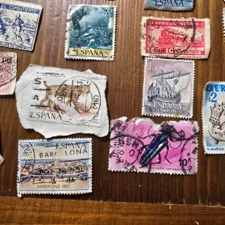 Lote sellos España y extranjeros