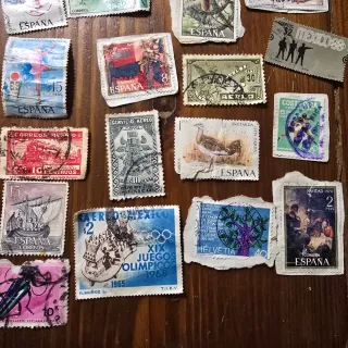 Lote sellos España y extranjeros