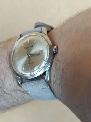 Orologio Barrett Acciaio Swiss Made Anni '60