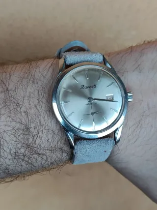 Orologio Barrett Acciaio Swiss Made Anni '60