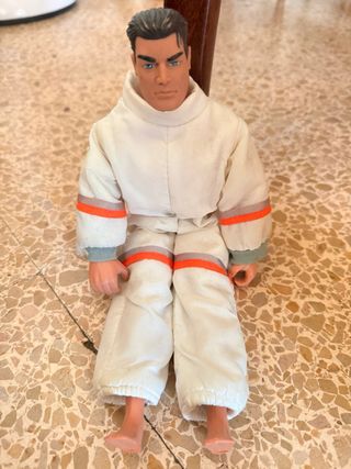Muñeco Action Man Traje Blanco